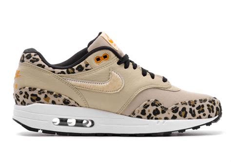 dames schoenen nike air max 1 leopard zwart goud|nike air max 1 dames.